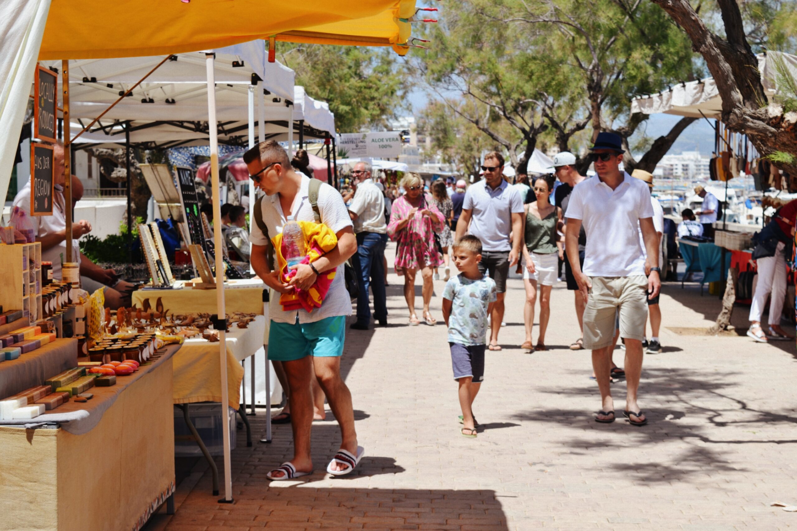 Wochenmarkt in Can Picafort